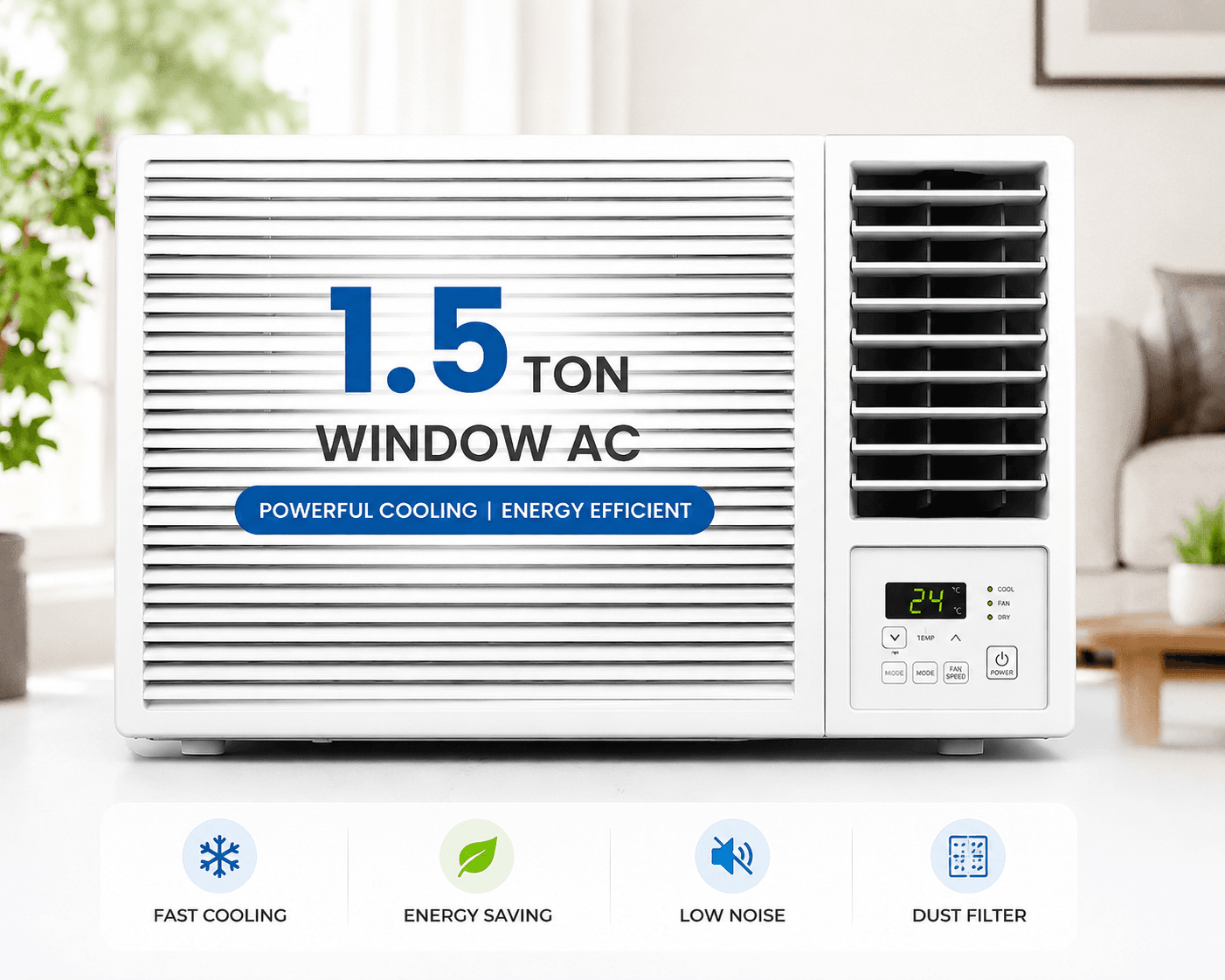Voltas 0.75 Ton Window AC for rent